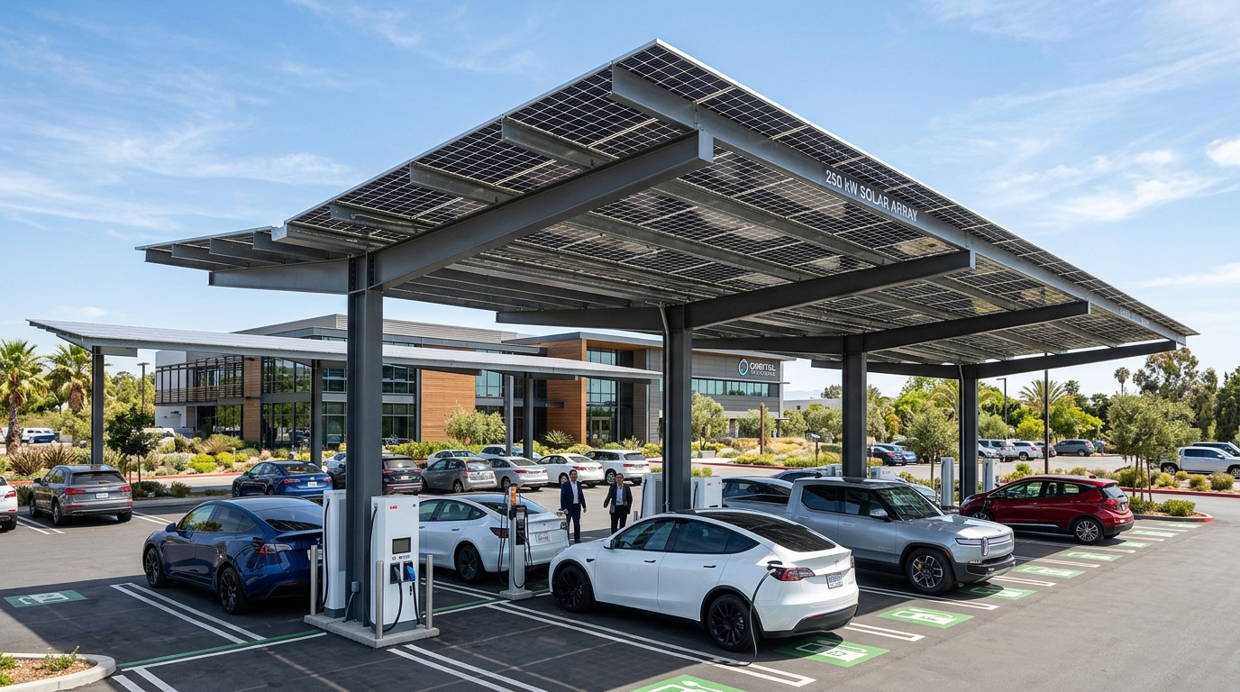 250kW Solar Carport